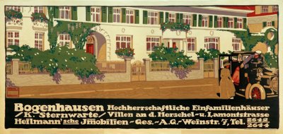 Bogenhausen / Šlechtické rodinné domy / K od Ludwig Hohlwein