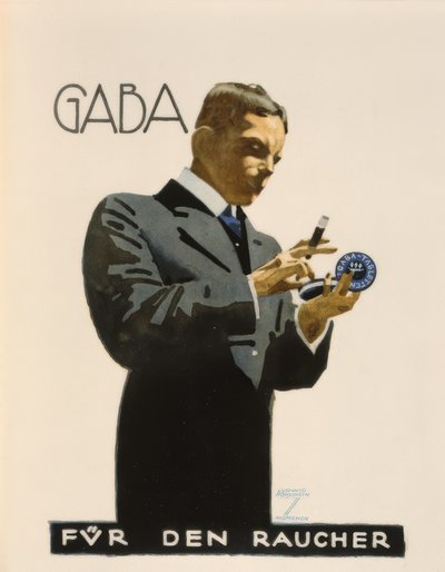 Gaba / Pro kuřáka od Ludwig Hohlwein