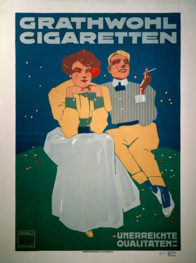Cigarety Grathwohl od Ludwig Hohlwein