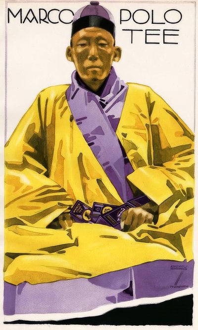 Čaj Marco Polo od Ludwig Hohlwein