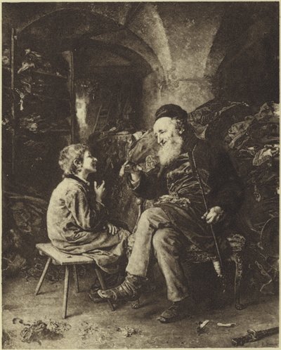 Šalamounova moudrost (fotohlubotisk) od Ludwig Knaus