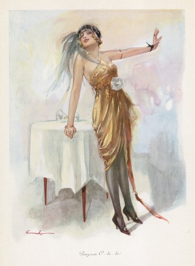 Princezna O la la! (barevní členové) od Ludwig Lutz Ehrenberger