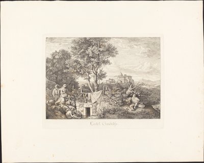 Castel Gandolfo od Ludwig Richter
