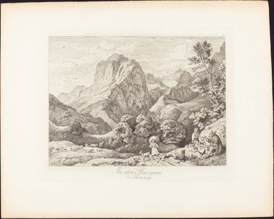 V Ramsau u Salzburgu od Ludwig Richter