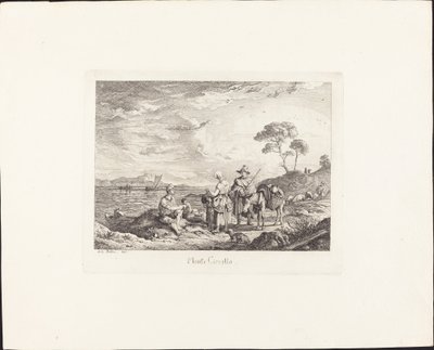 Mount Circello od Ludwig Richter