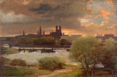 Pohled na Mnichov od Ludwig Thiersch