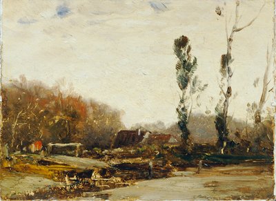Krajina poblíž Bernriedu od Ludwig Willroider