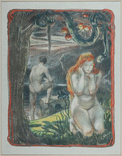Adam a Eva od Ludwig von Hofmann