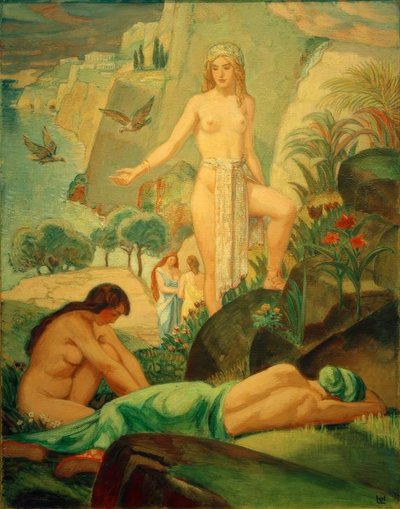 Afrodita od Ludwig von Hofmann