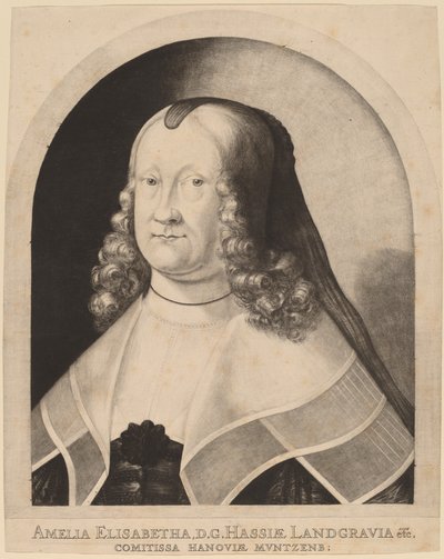 Amelia Elizabeth, hraběnka z Hesenska od Ludwig von Siegen