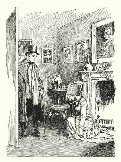 Ilustrace k Obrazu Doriana Graye od Oscara Wilda (litho) od Lui Trugo