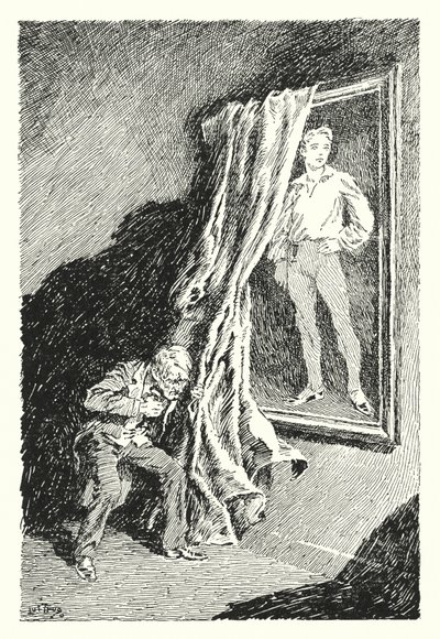 Ilustrace k Obrazu Doriana Graye od Oscara Wilda (litho) od Lui Trugo