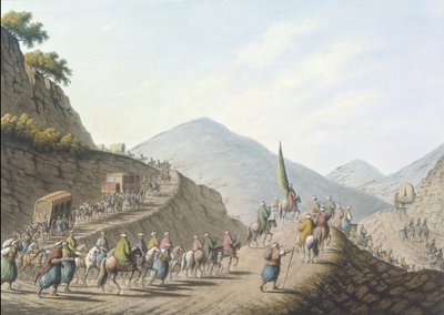 Balkánské pohoří, deska 2, nakladatelství William Watts od Luigi (after) Mayer
