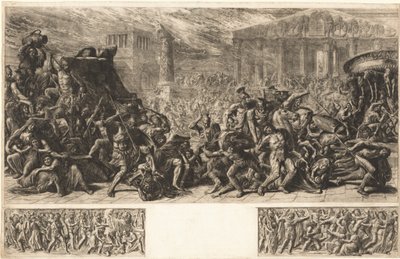 Vyhození chrámu v Jeruzalémě, c. 1838. od Luigi Ademollo
