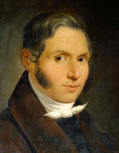 Portrét Bonifacia Asioliho od Luigiho Asioliho (1817-1877), olej na plátně, 57x46 cm od Luigi Asioli