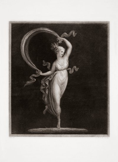 Taneční. Vyryl Luigi Cunego. Design Antonio Canova. od Luigi Cunego