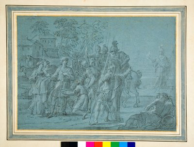 Cincinnatus odvolán z pluhu od Luigi Garzi