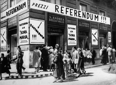 Prodejní ceny pro referendum od Luigi Leoni