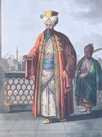 Bey Eminence v Káhiře, Luigi Mayer od Luigi Mayer