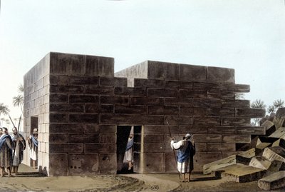 Chrám Jupitera Ammona v Libyi. Pohled na osmanskou nadvládu v Evropě v Asii a na dalších středomořských ostrovech. Z původní kresby Luigi Mayera, Londýn od Luigi Mayer