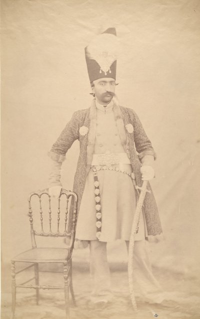 Nasiruddin Shah, ka. 1852-55. od Luigi Pesce