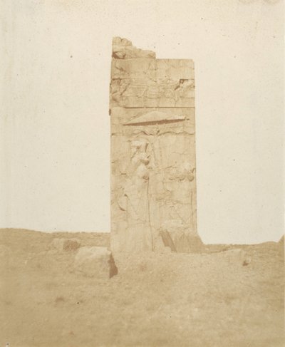 Ruina na třetí terase, Persepolis, 1858. od Luigi Pesce