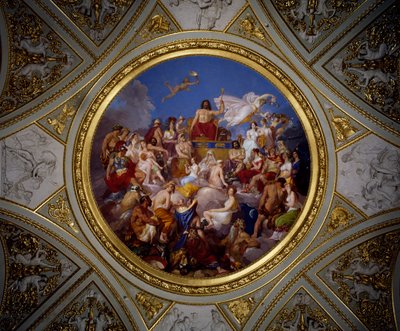 Olympus, Iliad Room, Palazzo Pitti (freska) od Luigi Sabatelli