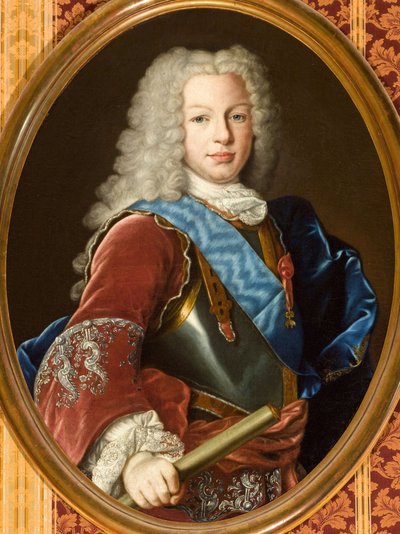 Rokoko: Portrét Ferdinanda VI Španělska (Ferdinand VI, dit le Sage) (1713-1759) od Melendeze, Luis Egidio (1716-1780), cca 1729-1735. Olej na plátně, 83x65. Rada města Seville od Luis Egidio Melendez