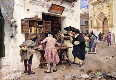 Bibliofilové, 1879 od Luis Jimenez y Aranda