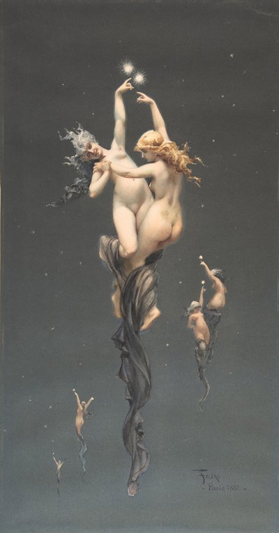 Twin Stars, 1851-96. od Luis Riccardo Falero