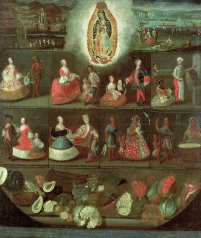 Panna z Guadalupe, Mexiko od Luis de Mena