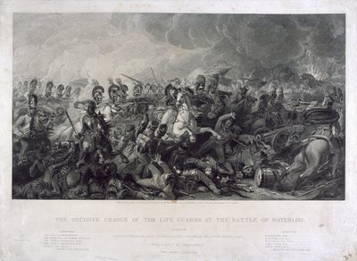 Rozhodující obvinění plavčíků ve Waterloo od Luke (after) Clennell
