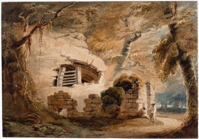 Warkworth Hermitage (barva těla) od Luke Clennell