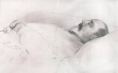 „Jeho Veličenstvo král Edward VII ve smrti“, 1910. od Luke Fildes
