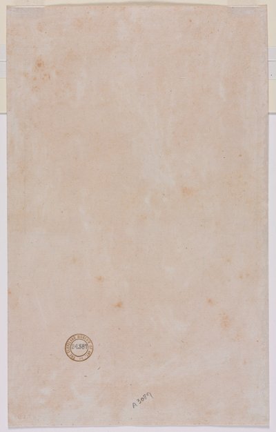 Architektonický plán verso, polovina 1500s. od Luzio Romano