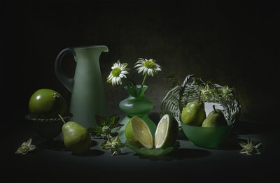 Elegantní zelené zátiší od Lydia Jacobs