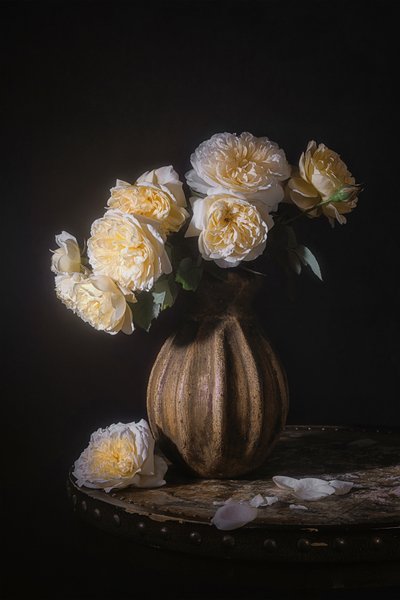 Elegantní zátiší s růžemi od Lydia Jacobs