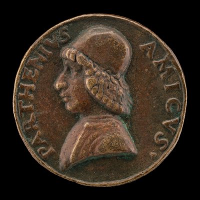 Bartolommeo Partenio, činný 1480-1485, humanista [avers]. od Lysippus Junior