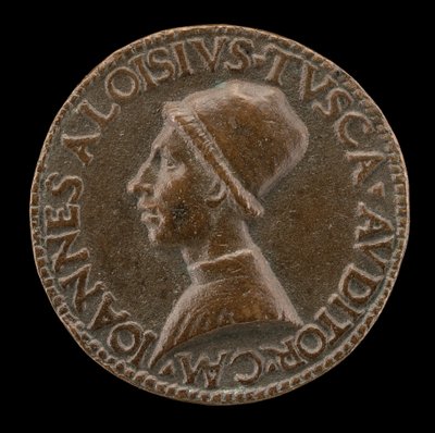 Giovanni Alvise Toscani, c. 1450-1478, milánský právní poradce, konzistorní advokát ... [avers]. od Lysippus Junior