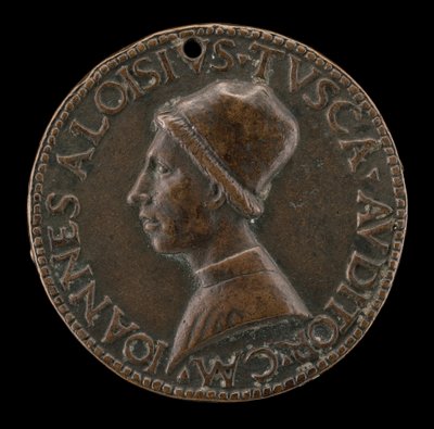 Giovanni Alvise Toscani, c. 1450-1478, milánský právní poradce, konzistorní advokát ... [avers]. od Lysippus Junior
