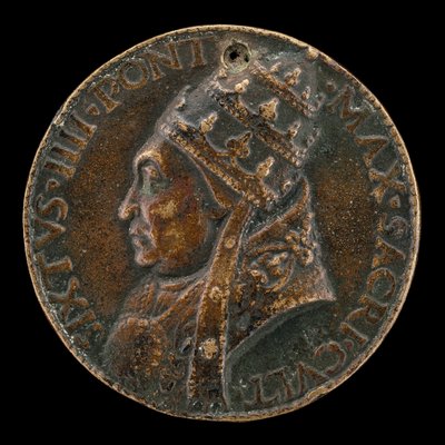 Sixtus IV Francesco della Rovere, 1414-1484, papež 1471 [avers]. od Lysippus Junior