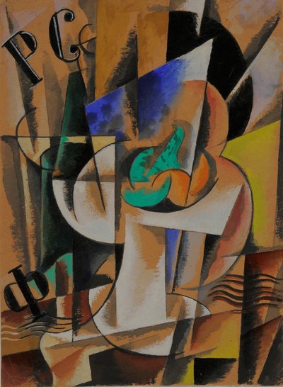 Malířská kompozice, 1921 od Lyubov Sergeevna Popova
