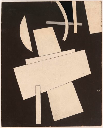 Sans titre - Popova, Ljubov Sergejevna (1889-1924) Bez názvu Kvaš na kartonu cca 1916-1918 - 49,5x39,5 - New York City. Muzeum moderního umění (MOMA) od Lyubov Sergeevna Popova