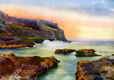 Cliff, Castlerock, Londonderry, Severní Irsko, 1924-1926 od MC Green