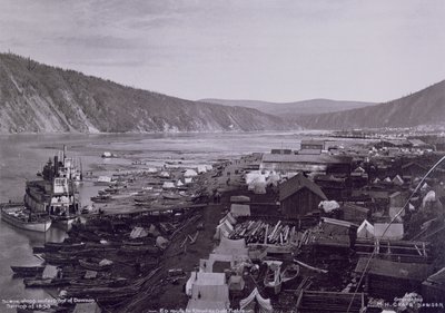 Dawson City na jaře od M.H. Craig