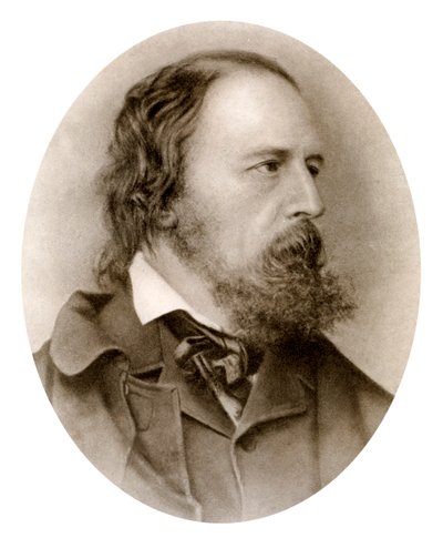 Alfred, Lord Tennyson, anglický básník, 1909. od M Arnault