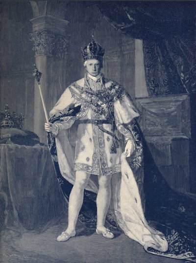 František I., císař rakouský, c1804, 1896 od M. Haider