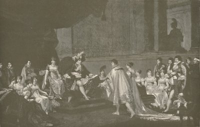Sňatek prince Jeronýma Bonaparta a princezny Frederiky Kateřiny Würtemberské, 1807, 1896 od M. Haider