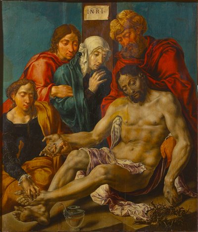 Depozice. od Maarten Jacobsz Heemskerck van