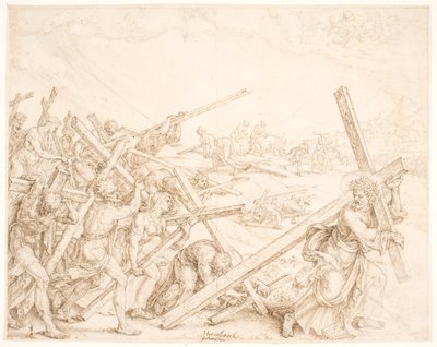 Fiat voluntas tua (buď vůle tvá) od Maarten van Heemskerck